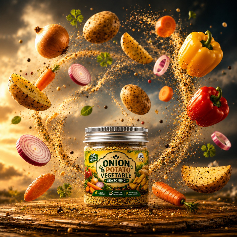 ادویه سیب زمینی و پیاز دکترتی - 150 گرم