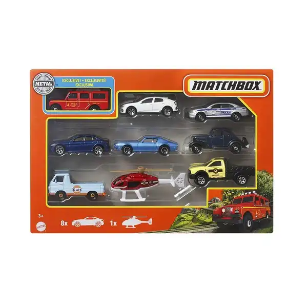 ماشین بازی مچ باکس کد HFL53 / X7111 بسته 9 عددی