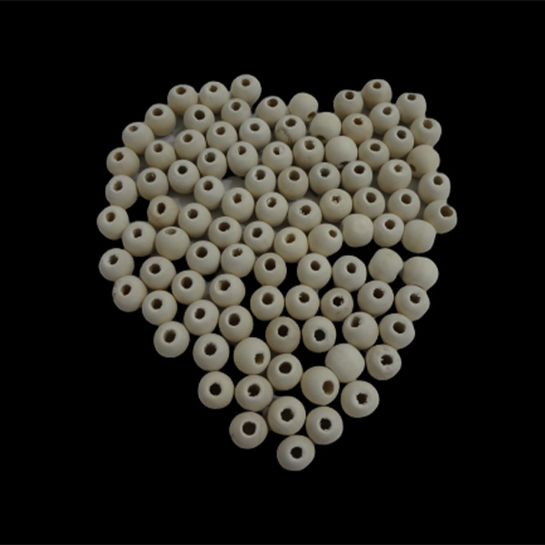 مهره دستبند مدل چوبی دایره ای کد 10 بسته 100 عددی