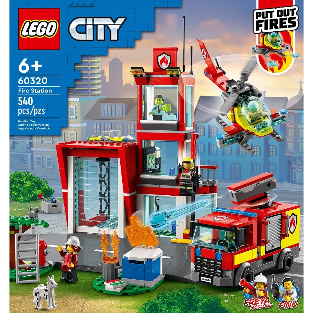 لگو سری سیتی مدل Fire Station کد 60320