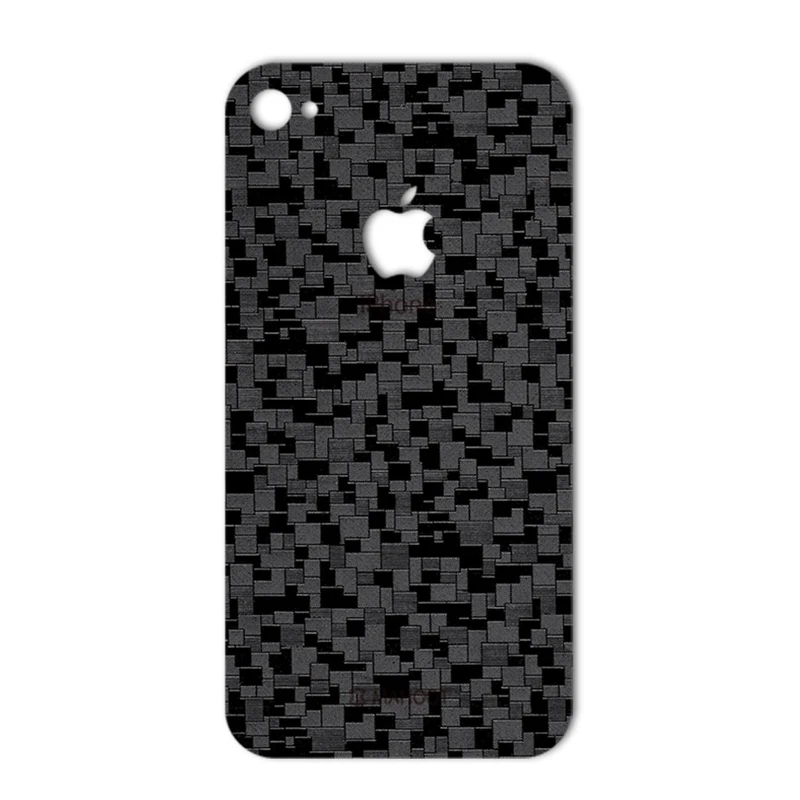 برچسب تزئینی ماهوت مدل Silicon Texture مناسب برای گوشی iPhone 4s