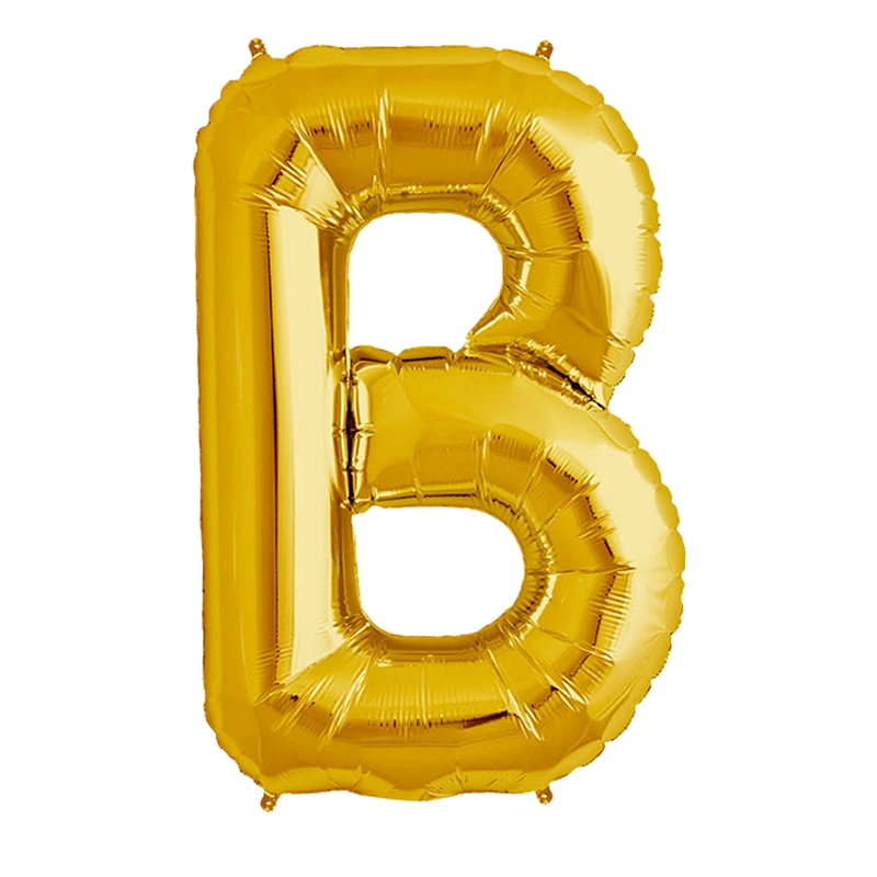 بادکنک فویلی مسترتم طرح حرفB