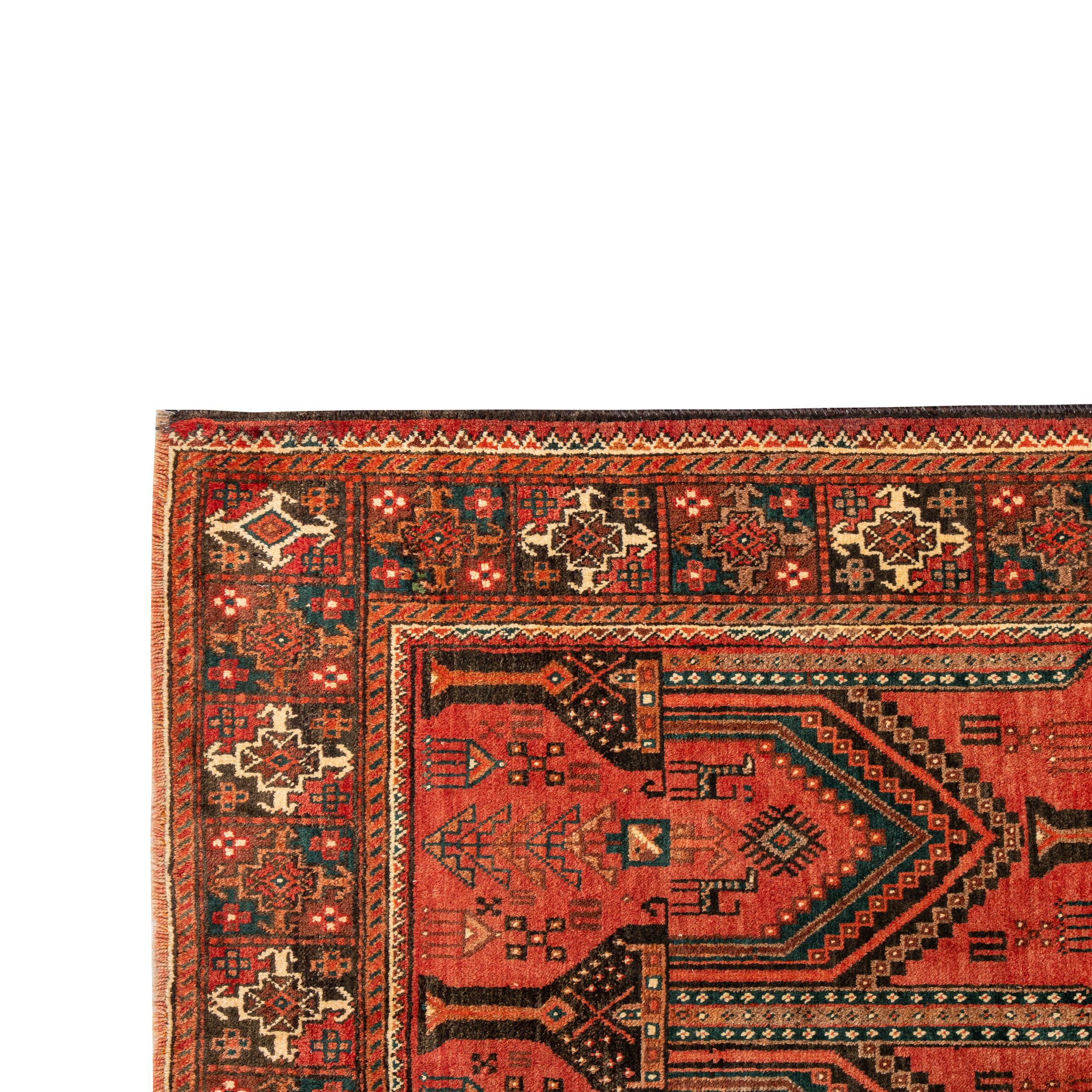 فرش دستبافت دو و نیم متری مدل نقشه بلوچ کد 33.1848 فرش دستبافت دو و نیم متری مدل نقشه بلوچ کد 33.1848