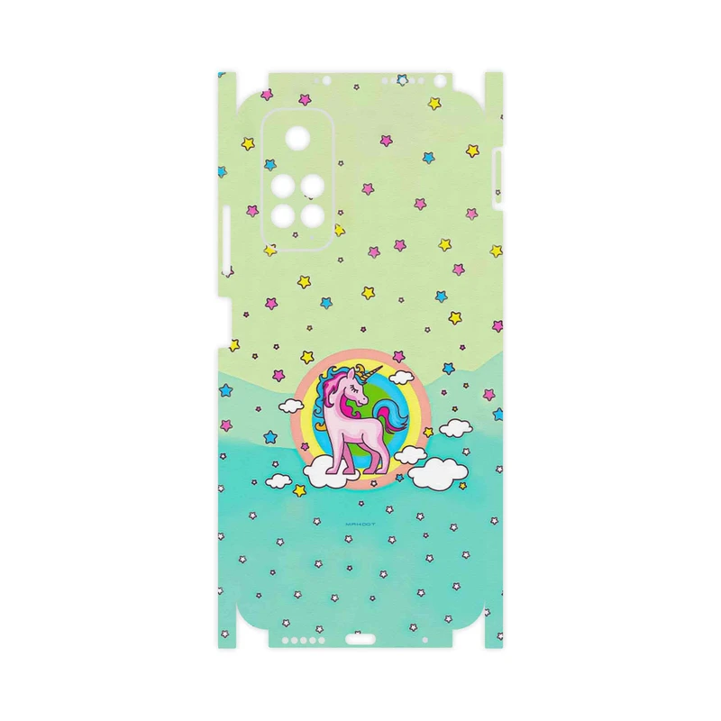 برچسب پوششی ماهوت مدل Rainbow unicorn adventure-FullSkin مناسب برای گوشی موبایل شیائومی Redmi Note 11