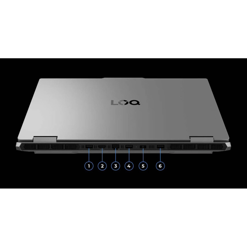 لپ تاپ 17.3 اینچی لنوو مدل LOQ 17IRX10-i7 13650HX-24GB DDR5 4800MHz-512GB SSD-RTX5050 8GB-FHD 165Hz