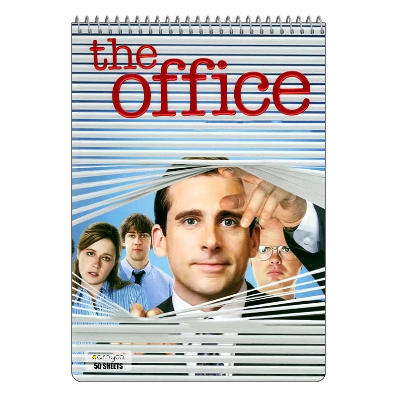 دفتر نقاشی 50 برگ سیمی کارنیکا طرح افیس The Office کد 12150