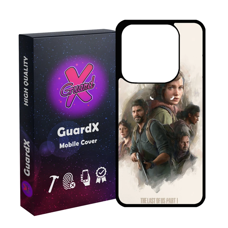 کاور گارد ایکس طرح The Last of Us مدل 10901 مناسب برای گوشی موبایل شیائومی Redmi Note 14 4G