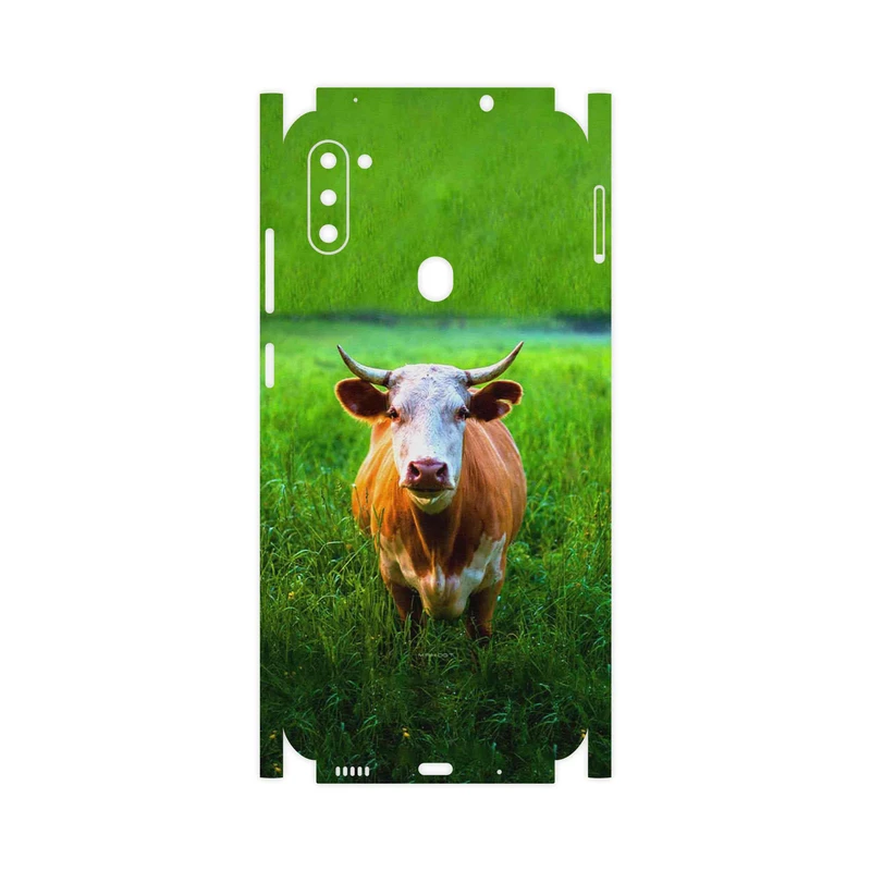 برچسب پوششی ماهوت مدل Cow-FullSkin مناسب برای گوشی موبایل سامسونگ Galaxy M11