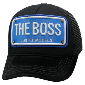 کلاه کپ مدل پشت توری طرح TheBoss