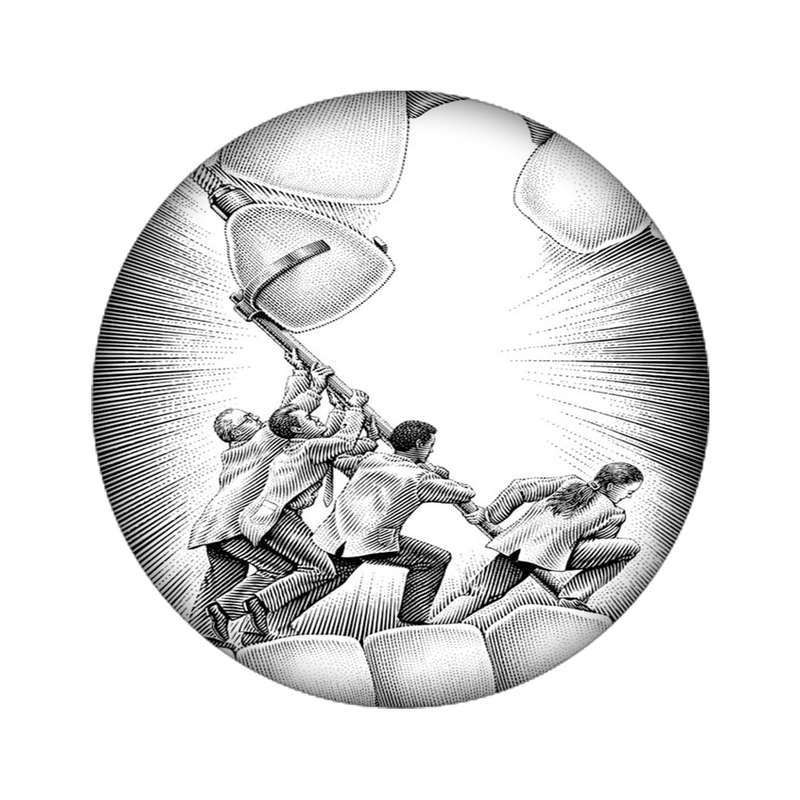 استیکر تزئینی موبایل مدل دندان پزشک کد 3978