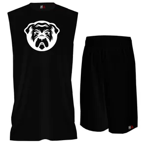 ست تاپ و شلوارک مردانه مدل  Dog کد BTPM010