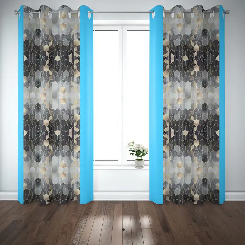 پرده مدل b01111 سایز 140×280 سانتی متر