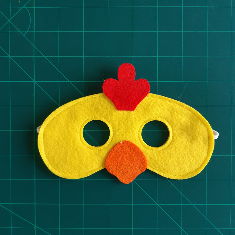 ماسک ایفای نقش رهام پاپالو مدل حیوانات کد 08 مجموعه 3 عددی