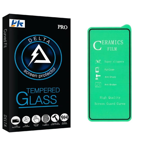محافظ صفحه نمایش سرامیکی پی کی مدل Delta Glass مناسب برای گوشی موبایل سامسونگ Galaxy A51