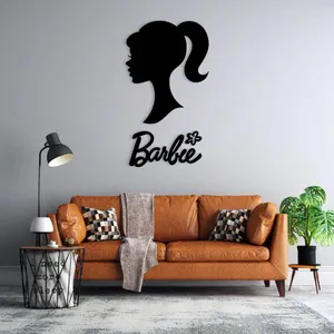 استیکر دیواری طرح باربی 