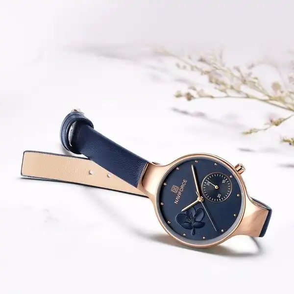 ساعت مچی عقربه ای زنانه نیوی فورس مدل NF5001-rgbebe