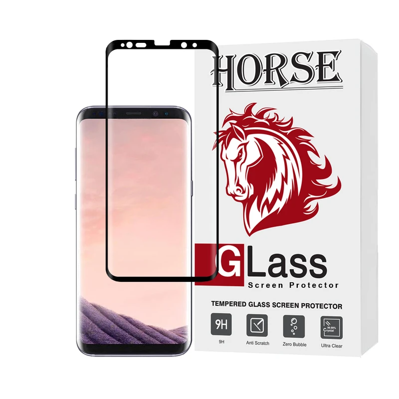 محافظ صفحه نمایش هورس مدل EDGNWHO مناسب برای گوشی موبایل سامسونگ Galaxy S8 Plus / Galaxy S9 Plus