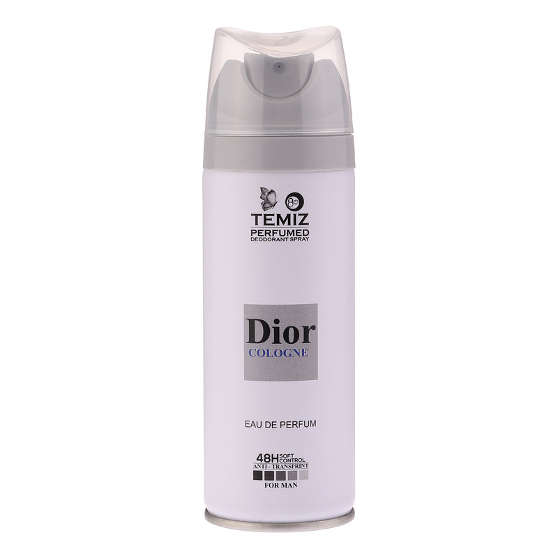اسپری مردانه تمیز مدل Dior cologne حجم 200 میلی لیتر
