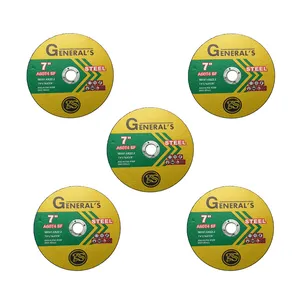 صفحه برش استیل جنرال مدل 180 بسته 5 عددی