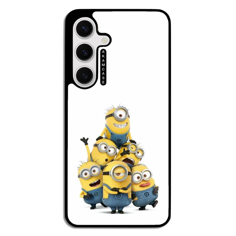 کاور آکام مدل AMC-WSGS24-MINIONS3 مناسب برای گوشی موبایل سامسونگ Galaxy S24