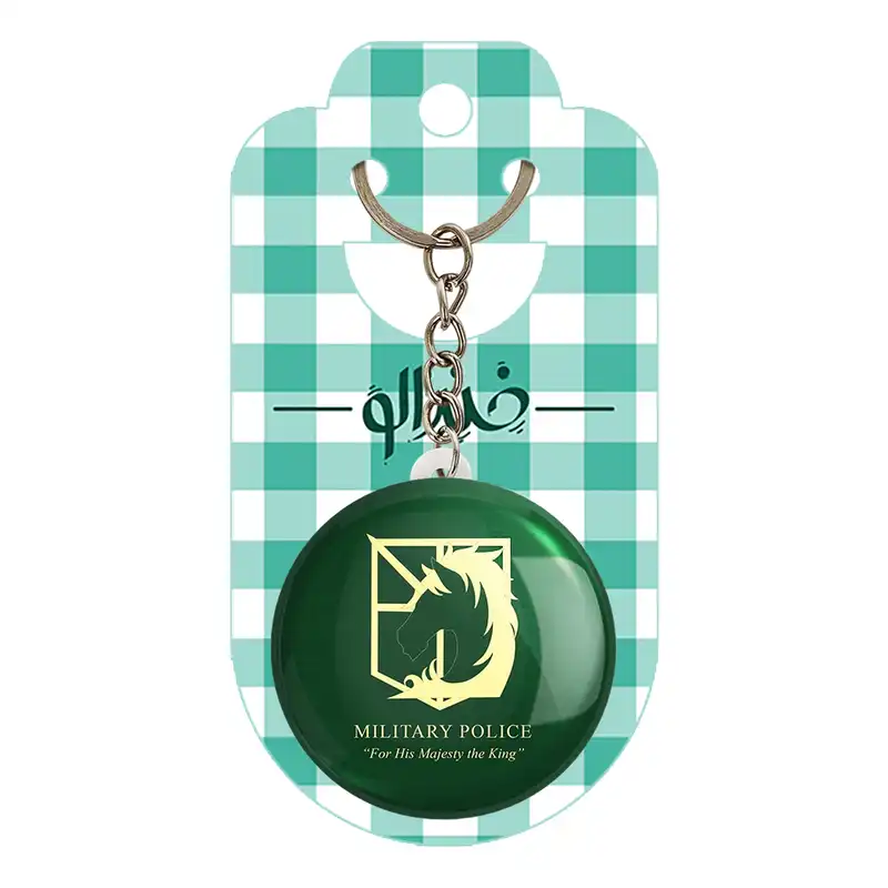 جاکلیدی خندالو مدل پلیس نظامی انیمه اتک آن تایتان کد 11038