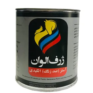 ضد زنگ طوسی  ژرف الوان کد 022 حجم 3785 میلی لیتر