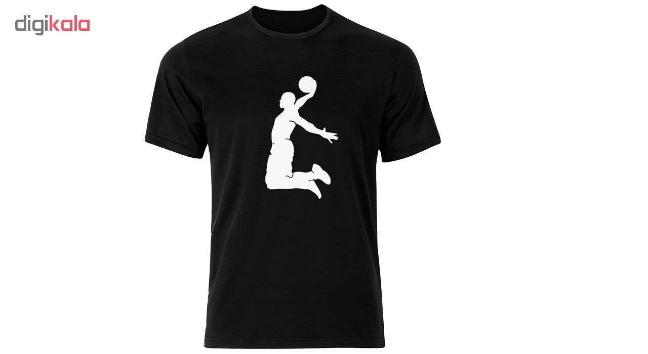 تی شرت ورزشی نخی مردانه فلوریزا  طرح بازیکن بسکتبال کد  Basketball 003M تیشرت