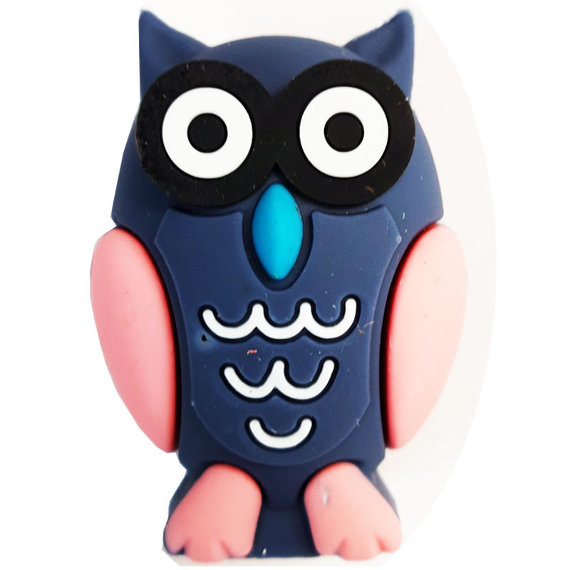 تراش مدل سیلیکونی طرح جغد رنگی