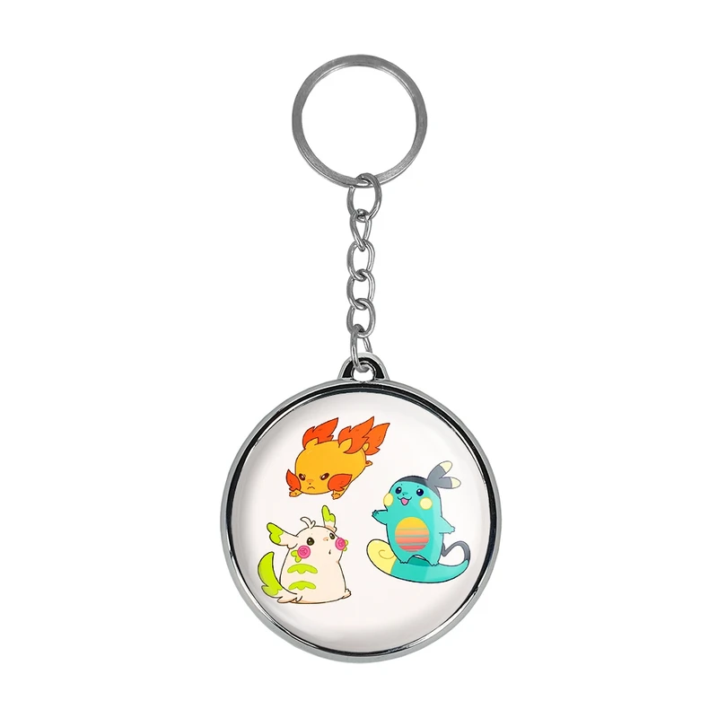 جاکلیدی خندالو طرح بازی پوکمون (pokemon) مدل دوطرفه کد 3270032701