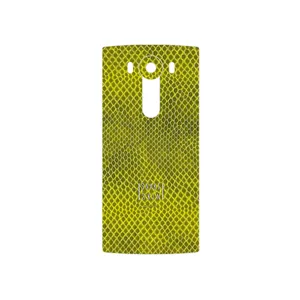 MAHOOT Yellow Snake Skin Cover Sticker for LG V10