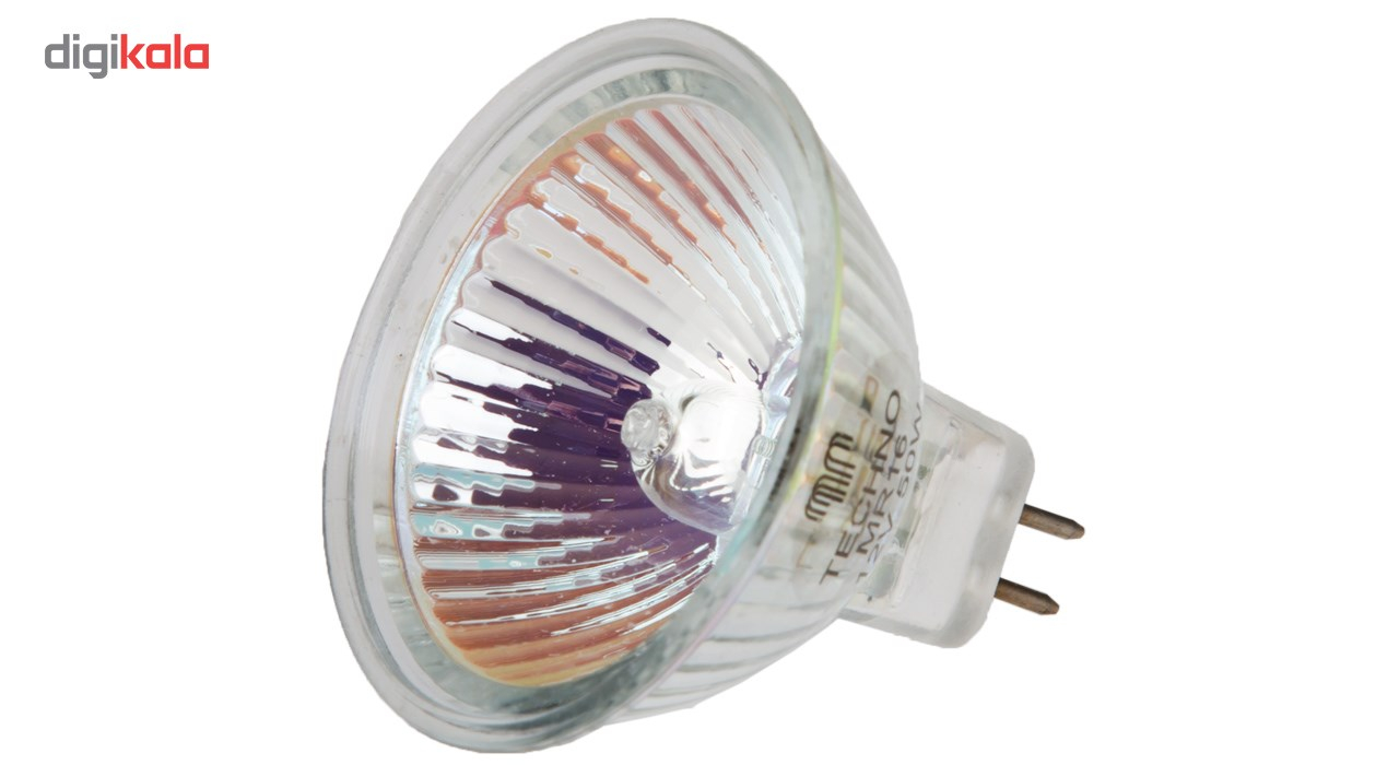لامپ رشته ای 12 ولت 50 وات هالوژنی پایه Mr16 بسته 10عددی