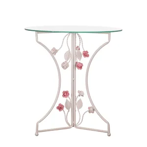 میز عسلی فورژسازان مدل رز کد 001