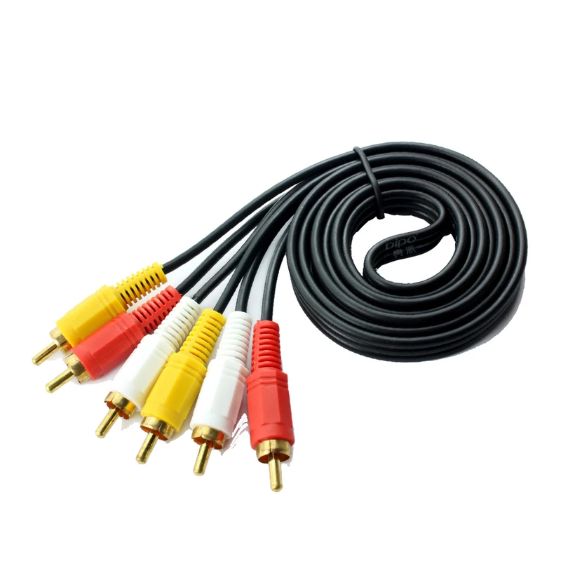 کابل تبدیل RCA 3 به RCA 3 اسکار مدل RoHS به طول 1.5 متر