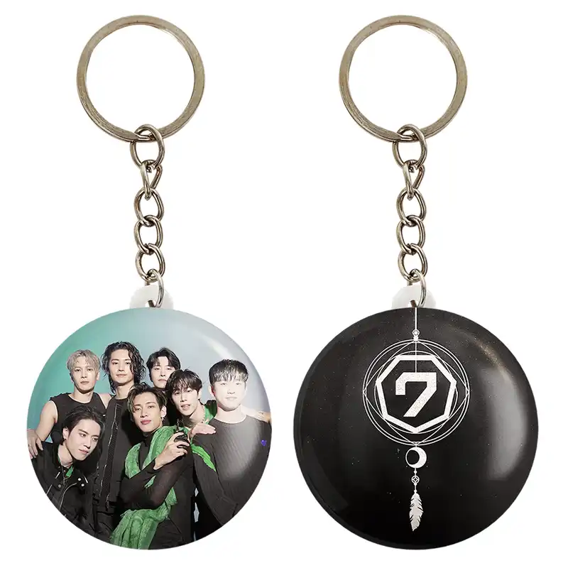 جاکلیدی خندالو مدل گروه گات سون GOT7 کد 2101821028 مجموعه 2 عددی