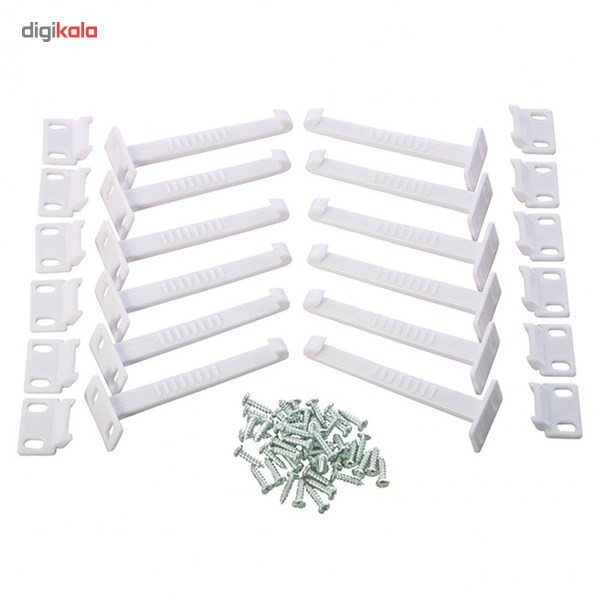 قفل کابینت و کشوی دریم بیبی مدل F181 بسته 12 عددی