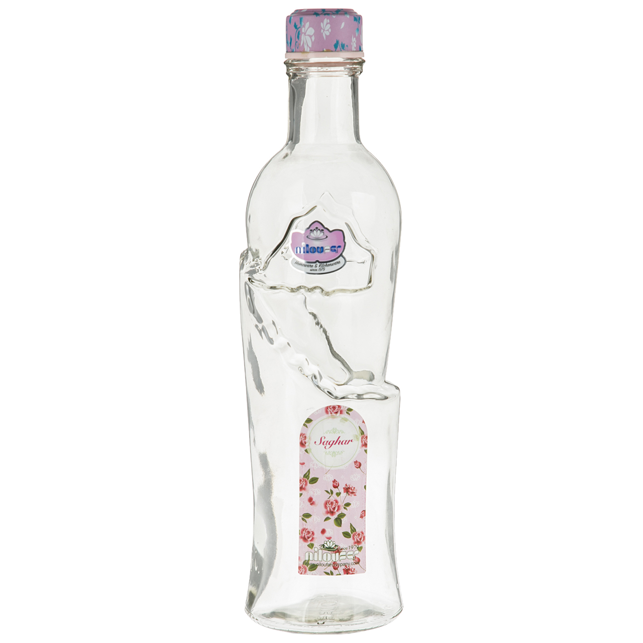 بطری نیلوفر مدل Saghar