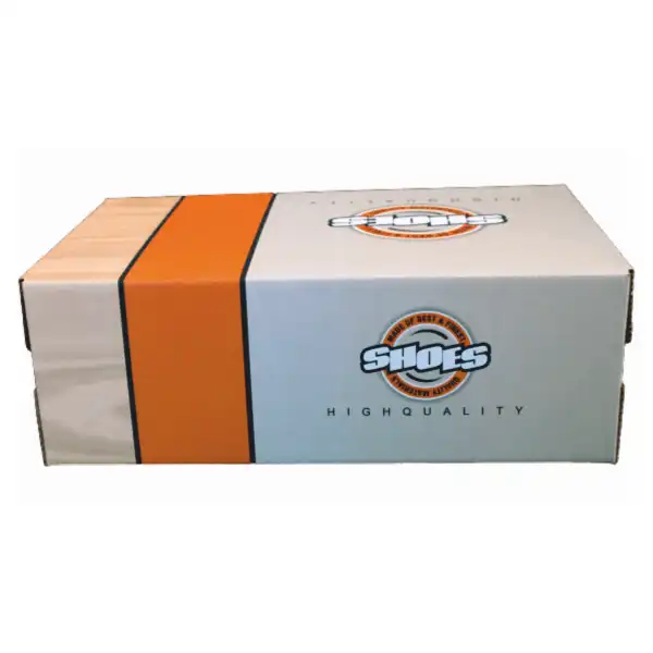 جعبه بسته بندی مدل کفش مردانه طرح MDF کد M2 بسته 100 عددی