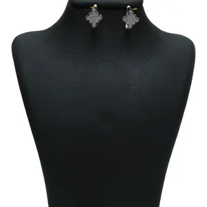 گوشواره نقره شهر جواهر مدل SJ-SNE004