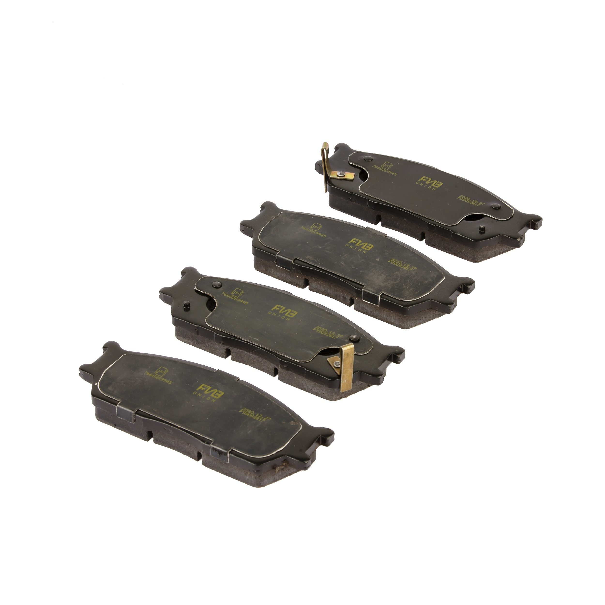 لنت ترمز جلوی اف ان بی کد BP733 مناسب برای تیبا 