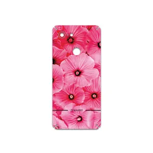 MAHOOT Pink-Flower Cover Sticker for Google Pixel 3