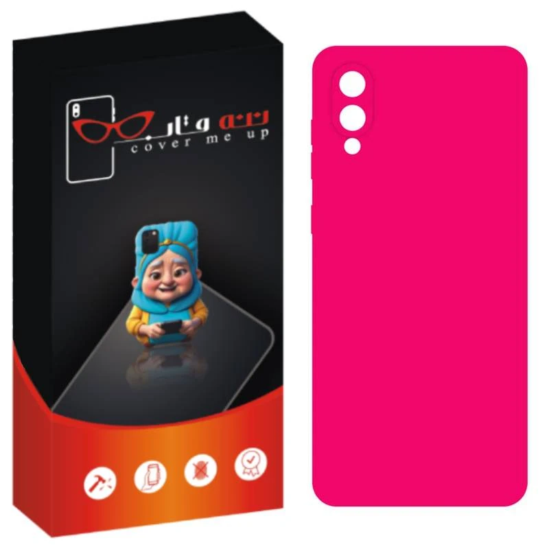 کاور ننه قاب مدل سیلیکونی مناسب برای گوشی موبایل سامسونگ Galaxy A02