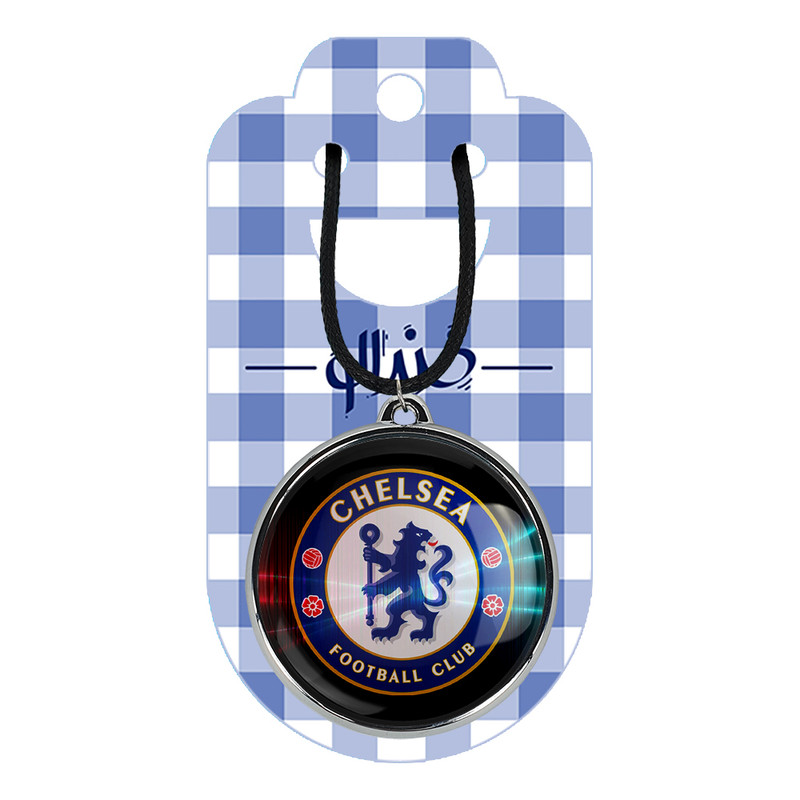 گردنبند خندالو مدل باشگاه چلسی Chelsea کد 2655726555