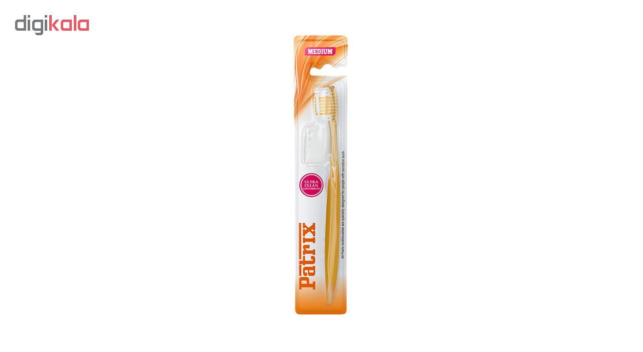 مسواک پاتریکس مدل Ultra Clean با برس متوسط main 1 2