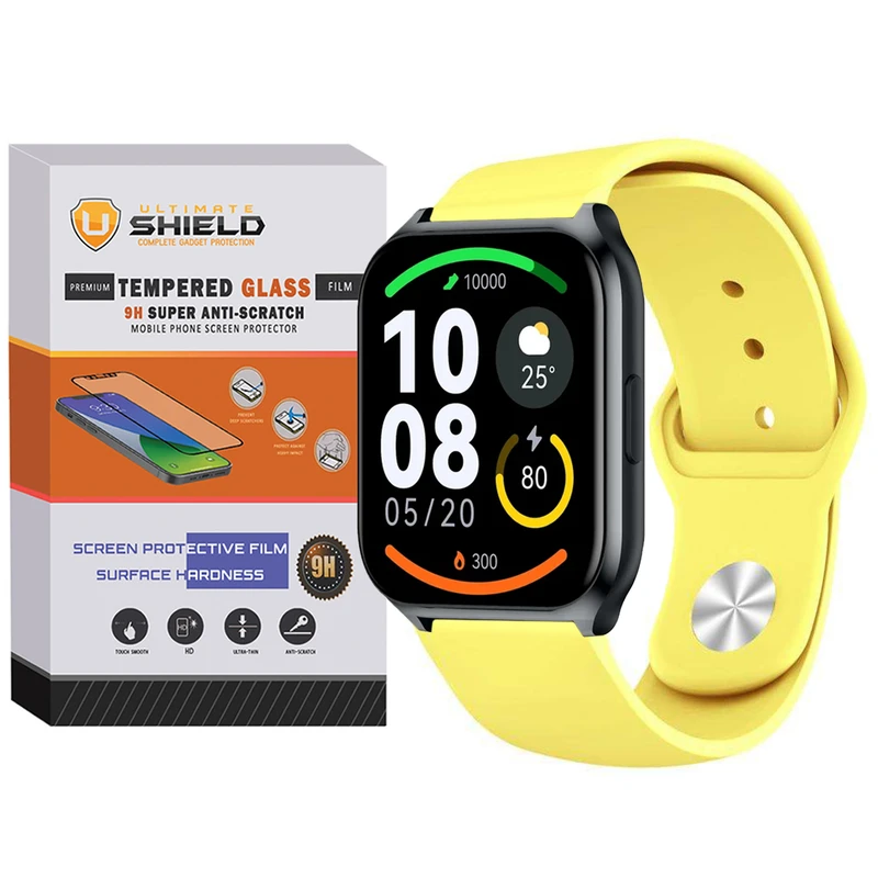 بند آلتیمیت شیلد مدل Sic-UL-TW مناسب برای ساعت هوشمند هایلو Watch 2 Pro / LS02 Pro