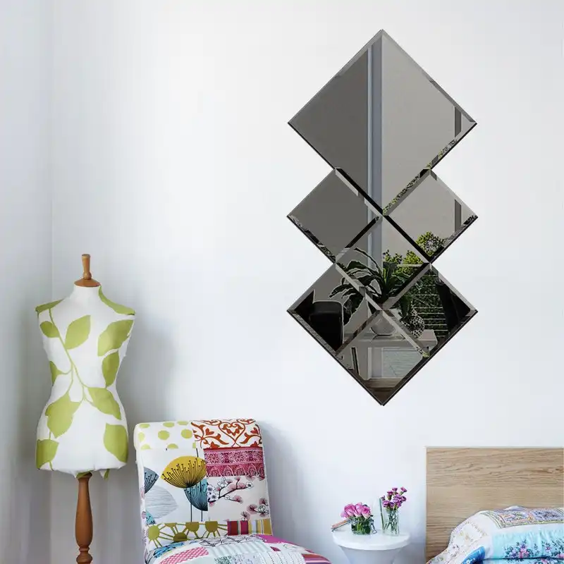 آینه مدل دیواری مجموعه 7 عددی