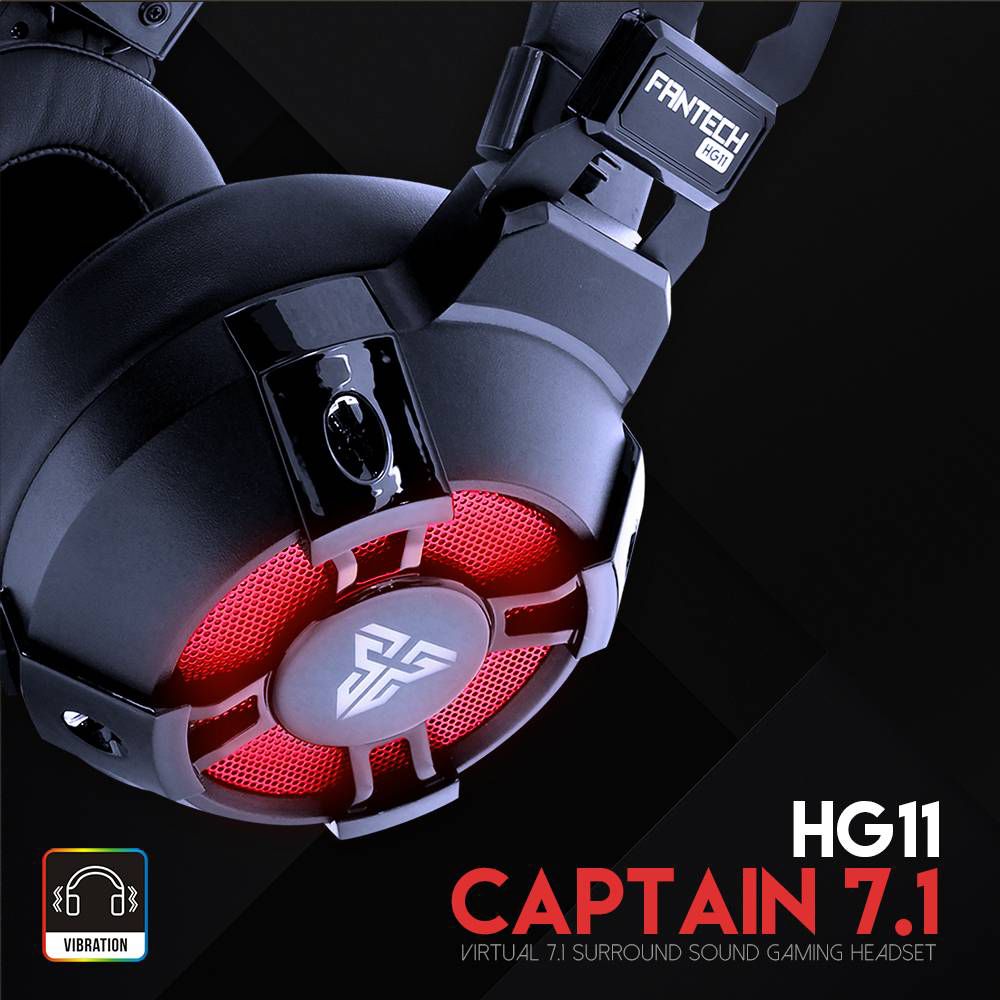 هدفون مخصوص بازی فنتک مدل HG11 CAPTAIN 7.1 Space Edition -  - 24
