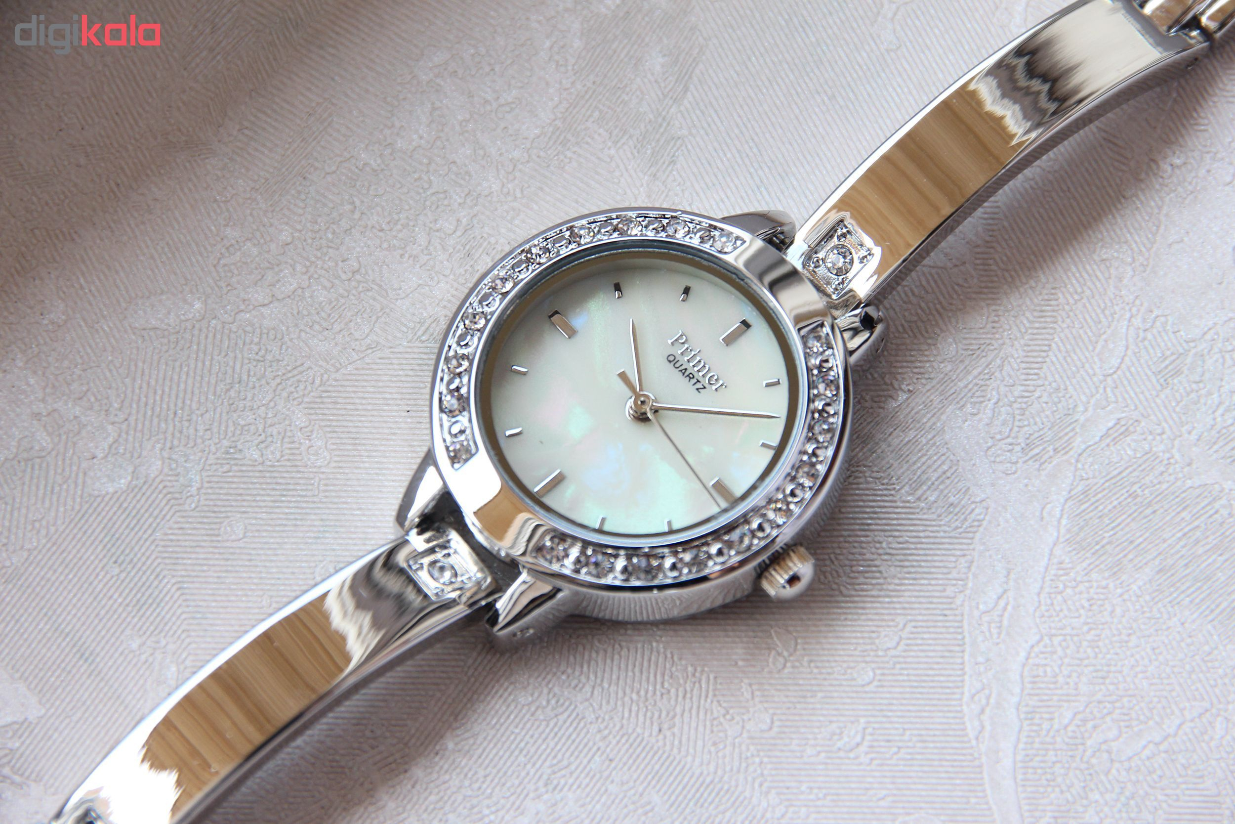 ساعت مچی عقربه ای زنانه پرایمر مدل DL-26-7-SSP