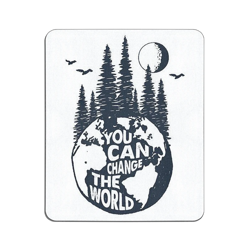 ماوس پد طرح تو میتونی دنیارو تغییر بدی کد 3379