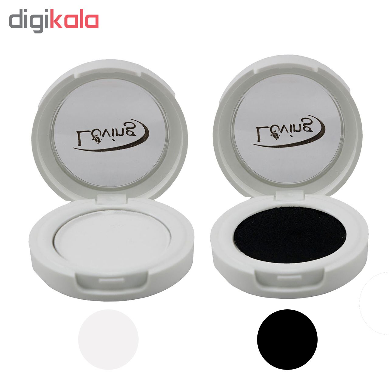 سایه چشم لاوینگ مدل LOV شماره V14 مجموعه 2 عددی