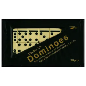 بازی فکری دابل سیکس دومینوز مدل 28 تکه AB-509-black